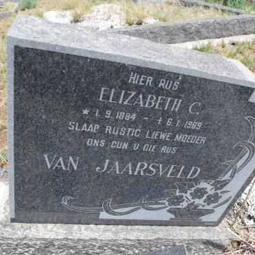 JAARSVELD Elizabeth, van 1884-1969