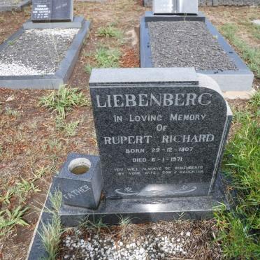 LIEBENBERG Rupert Richard 1907-1971