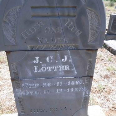 LOTTER J.C.J. 1867-1927