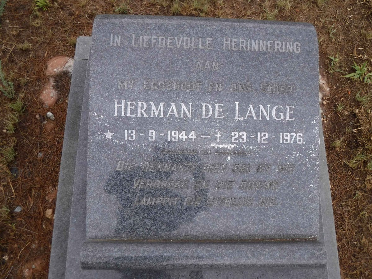 LANGE Herman, de 1944-1976