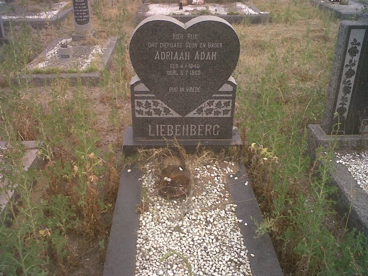 LIEBENBERG Adriaan Adam 1940-1960