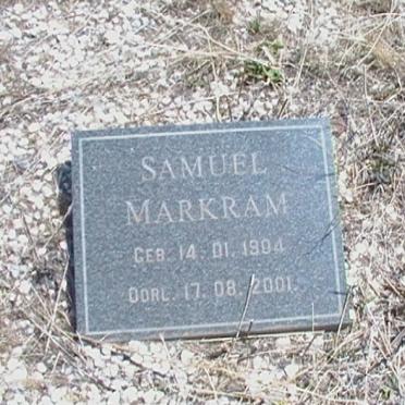 MARKRAM Samuel 1904-2001 &amp; Magdalene Francina Johanna ROSSOUW 1914-1984