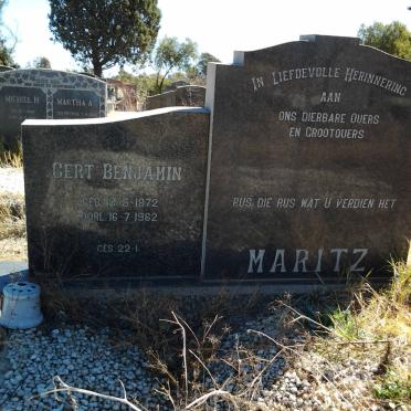 MARITZ Gert Benjamin 1872-1962
