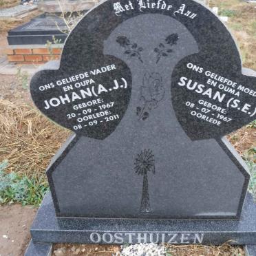 OOSTHUIZEN Johan A.J. 1967- 2011 &amp; Susan S.E. 1967-