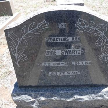 SWARTZ Issie 1904-1931