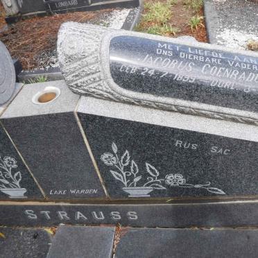 STRAUSS Jacobus Coenradus 1899-1975 &amp; Jacoba Gysbertha SCHREUDER 1907-1967