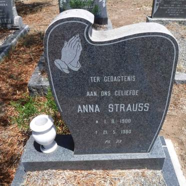 STRAUSS Anna 1900-1980