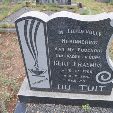 TOIT Gert Erasmus, du 1906-1975