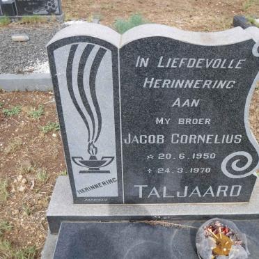 TALJAARD Jacob Cornelius 1950-1970