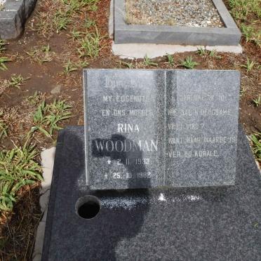 WOODMAN Rina 1933-1982