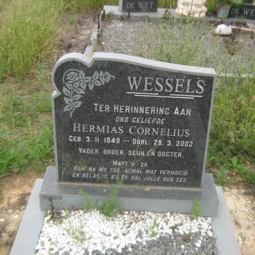 WESSELS Hermias Cornelius 1949-2002