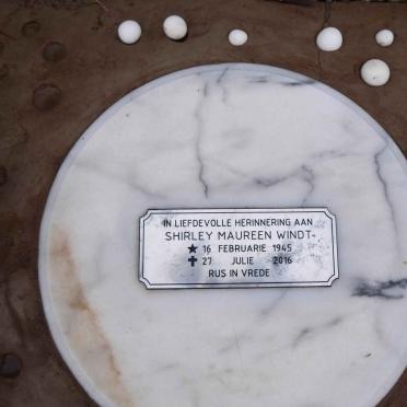 WINDT Shirley Maureen 1945-2016