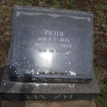 ZYL Pieter, van 1875-1949