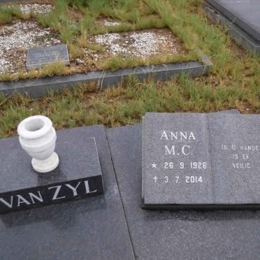 ZYL Jacobus Gert 1920-1978, van &amp; Anna M.C. 1926-2014