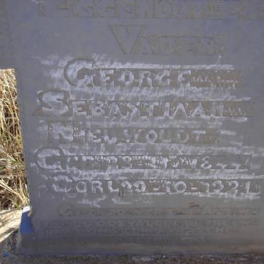 NIEUWOUDT George Sebastiaan 1844-1921