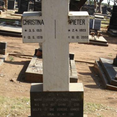 ANNANDALE Pieter 1923-2002 & Christina 1921-1978