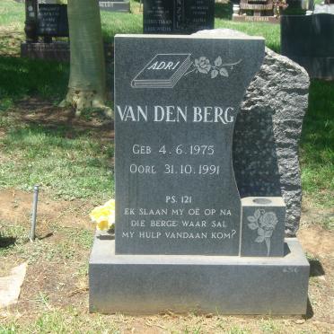 BERG Adri, van den 1975-1991