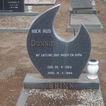 BRINK Donnie 1924-1984