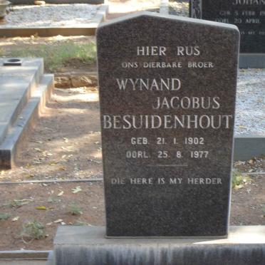 BESUIDENHOUT Wynand Jacobus