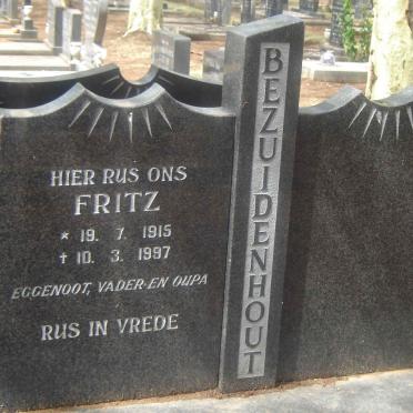 BEZUIDENHOUT Fritz 1915-1997
