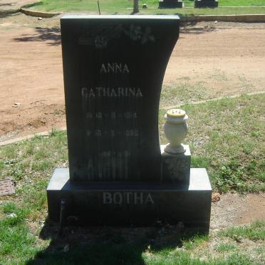 BOTHA Anna Catharina 1914-198?