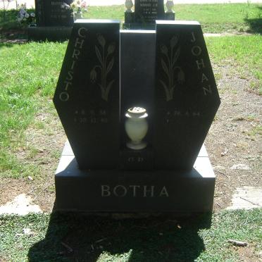 BOTHA Christo 1958-1985 :: BOTHA Johan 1964-