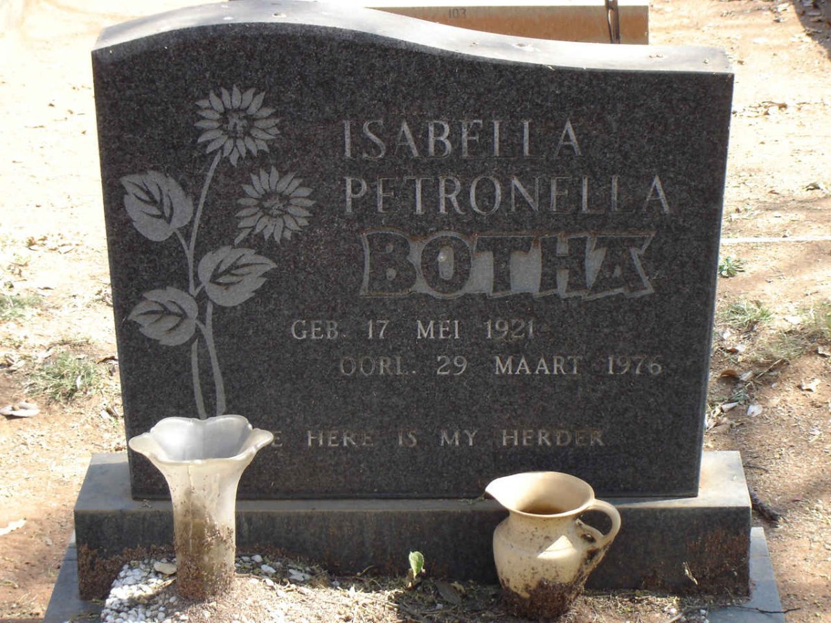 BOTHA Isabella Petronella