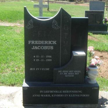 BOTHA Frederick Jacobus 1946-1999