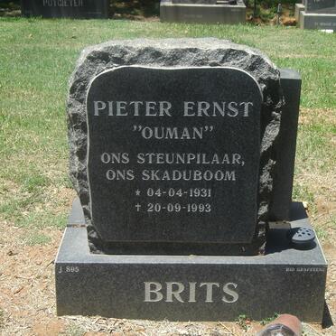 BRITS Pieter Ernst 1931-1993