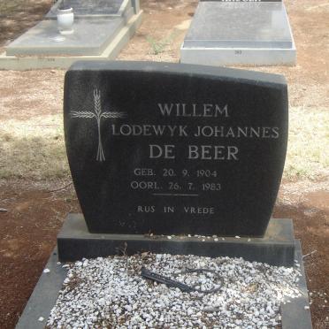 BEER Willem Lodewyk Johannes, de 1904-1983