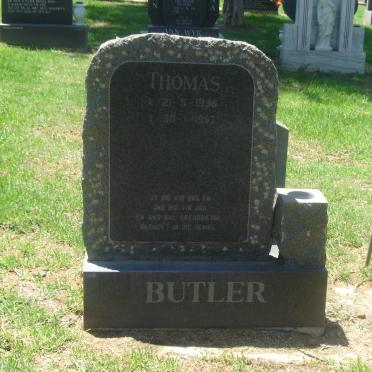 BUTLER Thomas 1936-1997