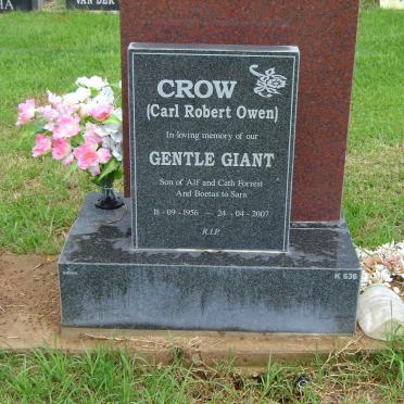CROW Carl Robert Owen 1956-2007