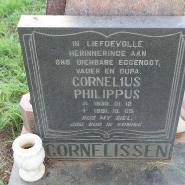 CORNELISSEN Cornelius Philippus 1930-1991