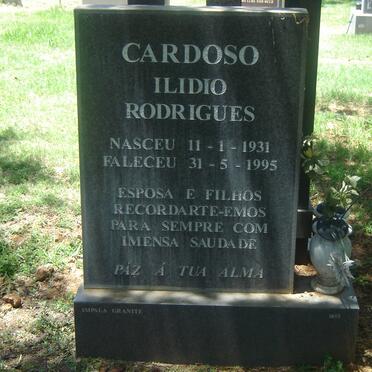 CARDOSO Ilidio Rodrigues 1931-1995