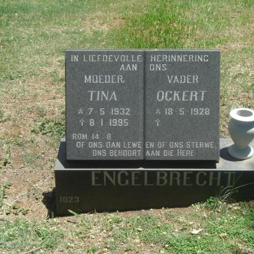 ENGELBRECHT Ockert 1928- &amp; Tina 1932-1995
