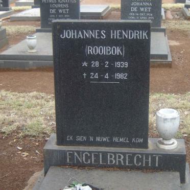 ENGELBRECHT Johannes Hendrik 1939-1982