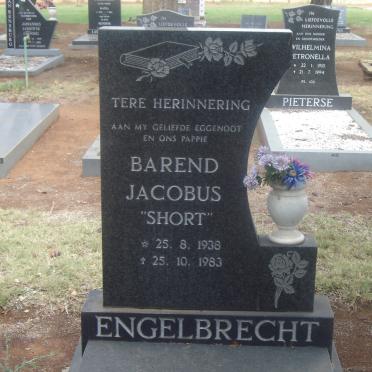 ENGELBRECHT Barend Jacobus 1938-1983