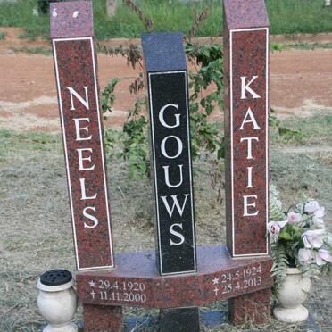 GOUWS Neels 1920-2000 & Katie 1924-2013