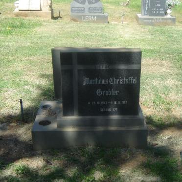 GROBLER Marthinus Christoffel 1943-1987