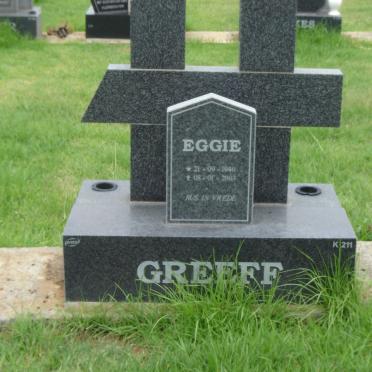 GREEFF Eggie 1940-2003