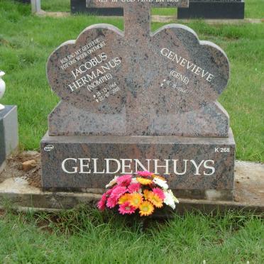 GELDENHUIS Jacobus Hermanus 1964-2003 &amp; Genevieve 1966-