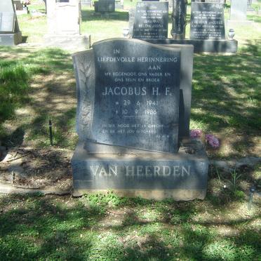 HEERDEN Jacobus H.F., van 1941-1986
