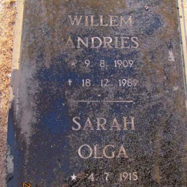 HICKEY Willem Andries 1909-1989 en Sarah Olga 1915-2009
