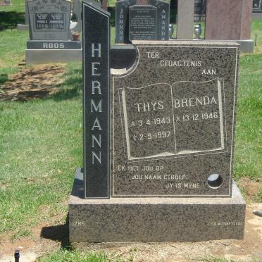 HERMANN Thys 194-1997 &amp; Brenda 1946-