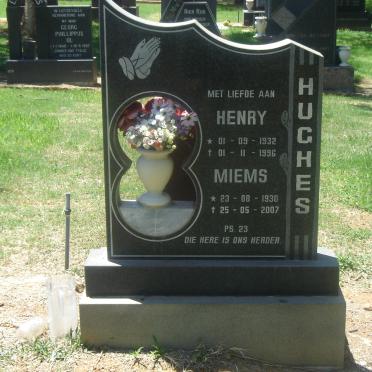 HUGHES Henry 1932-1996 &amp; Miems 1930-2007