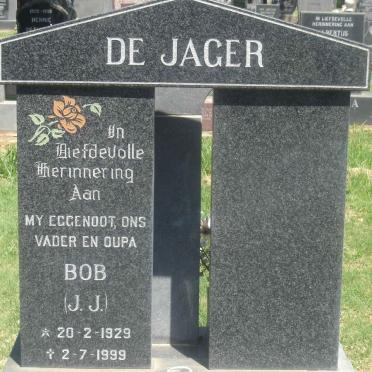 JAGER J.J., de 1929-1999
