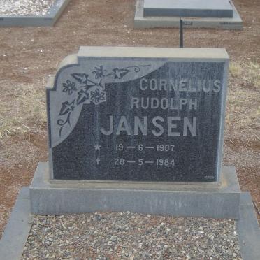 JANSEN Cornelius Rudolph 1907-1984