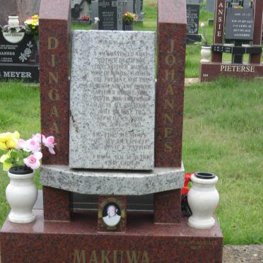 MAKUWA Dingaan Johannes 1969-2002