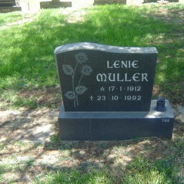 MULLER Lenie 1912-1992