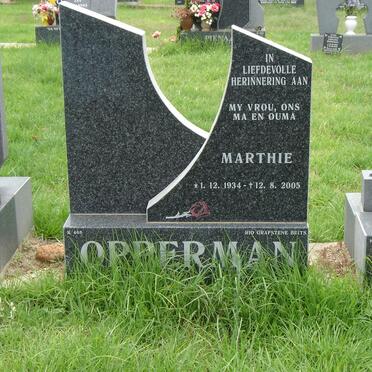 OPPERMAN Marthie 1934-2005